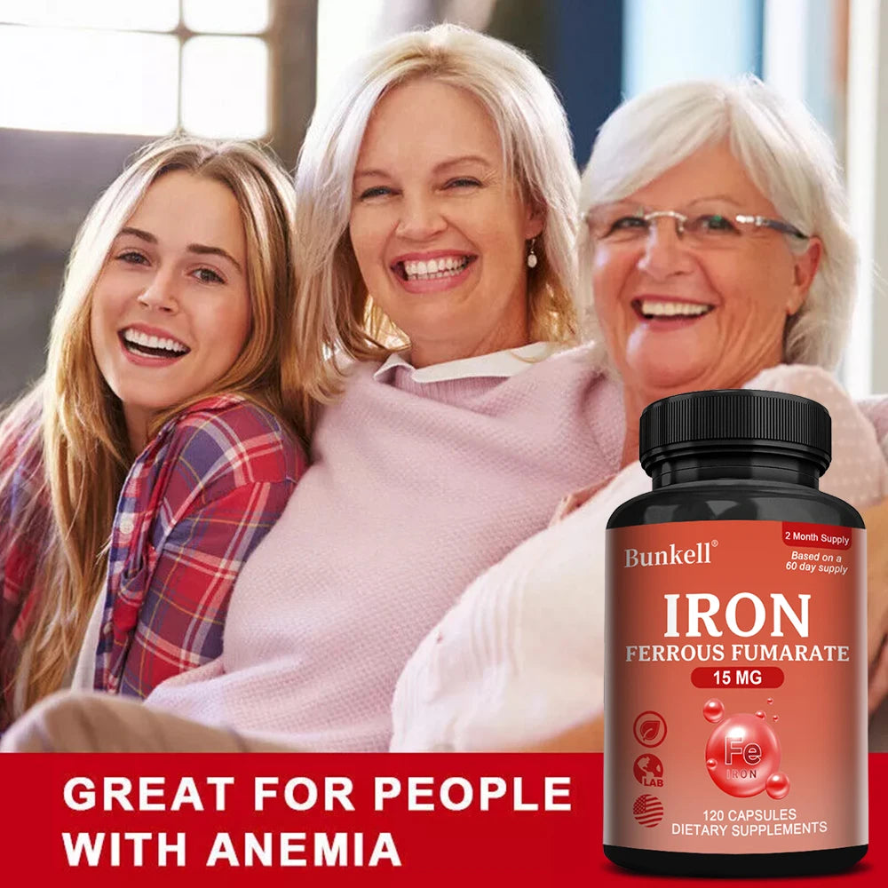 Iron Supplement — Energy, Focus & Immunity